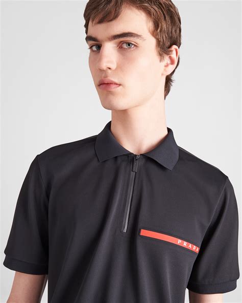 black prada tee|Prada polo shirts for men.